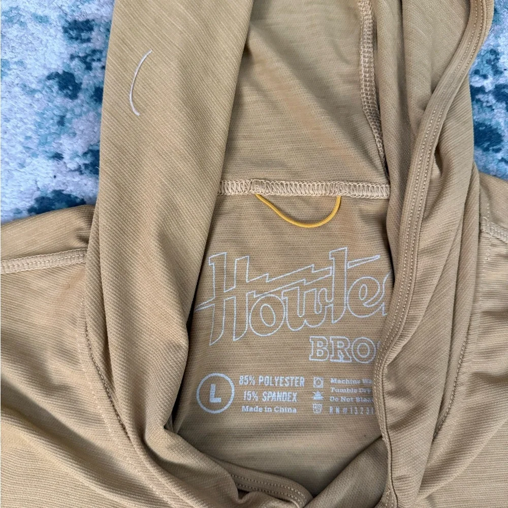Howler Brothers Mustard Hoodie Sunshirt - Large - Picture 4 of 4